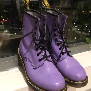 Purple Doc Martiens